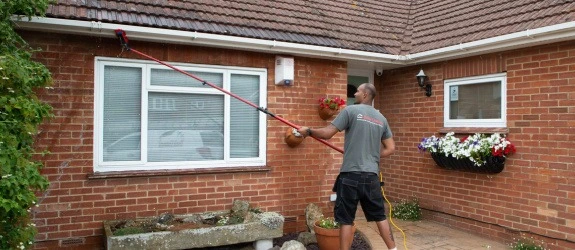 soffit and fascia cleaning in Surrey