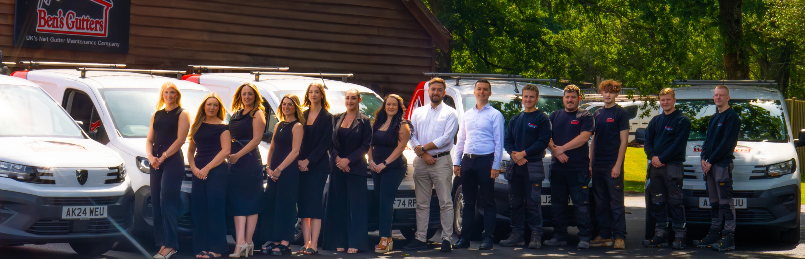 Meet our team for gutter cleaning in Horley